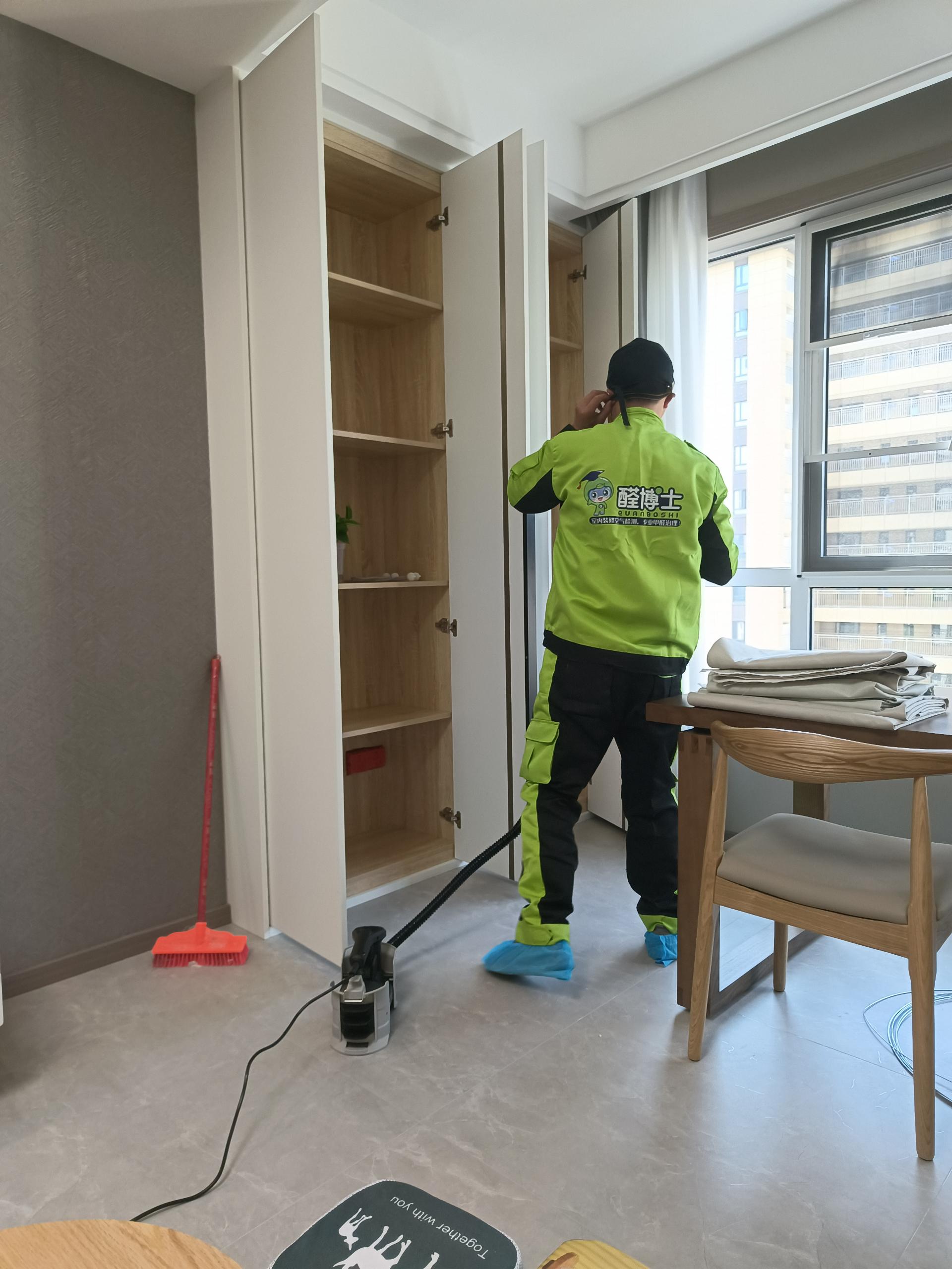 黎平十堰市百强世纪城小区除甲醛案例
